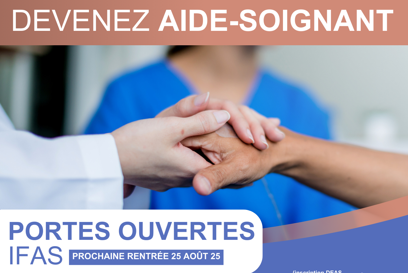 Devenez aide soignant(e)